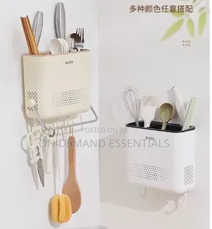 Multi Functional Kitchen Cutlery Storage Rack Drainer