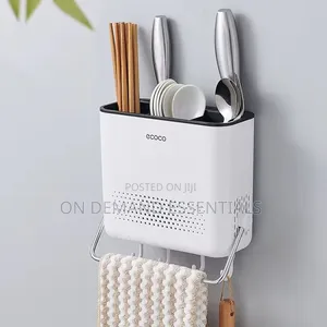Multi Functional Kitchen Cutlery Storage Rack Drainer