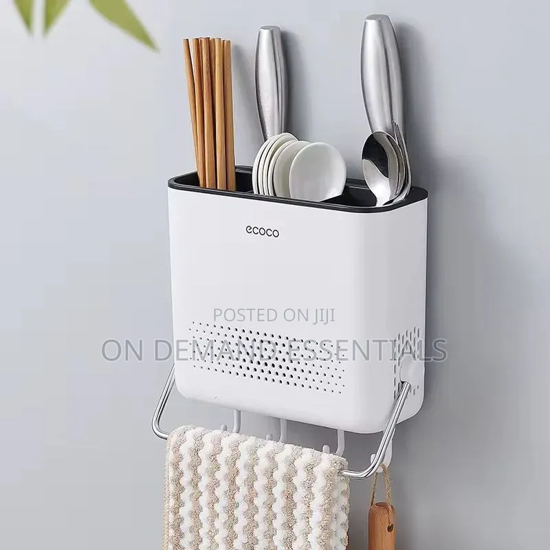 Multi Functional Kitchen Cutlery Storage Rack Drainer