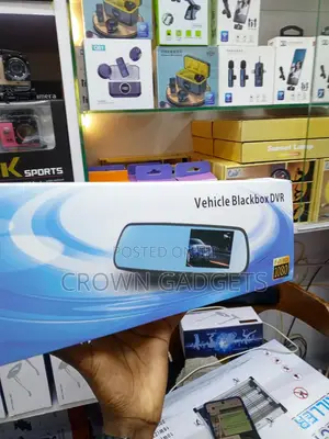 Full HD 1080P Vehicle DVR Dual Lens Mirror Dash Camera