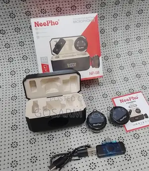 New Generation Neepho Np58 Wireless Magnetic Microphone