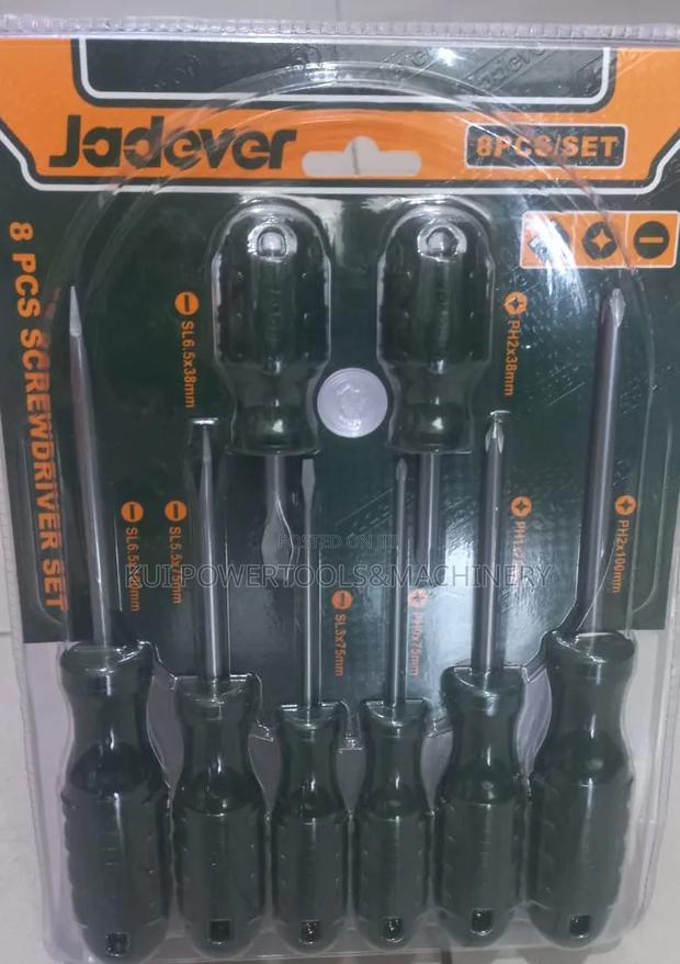 Jadever 8pcs Screwdriver Set/ Screwdriver Set - main view