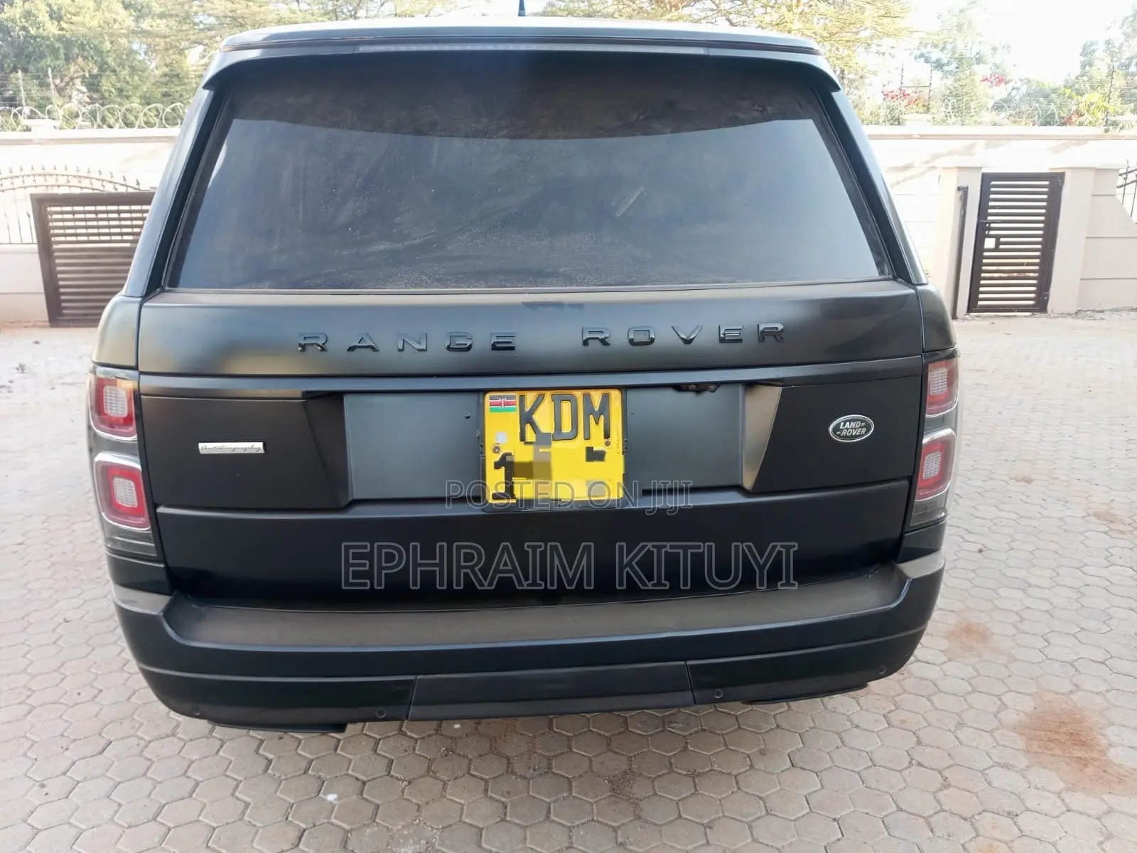 Land Rover Range Rover Vogue 2016 Black