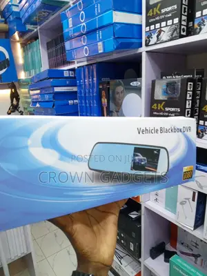 Full HD Car Blackbox DVR Mirror Dash Camera Dual Lens