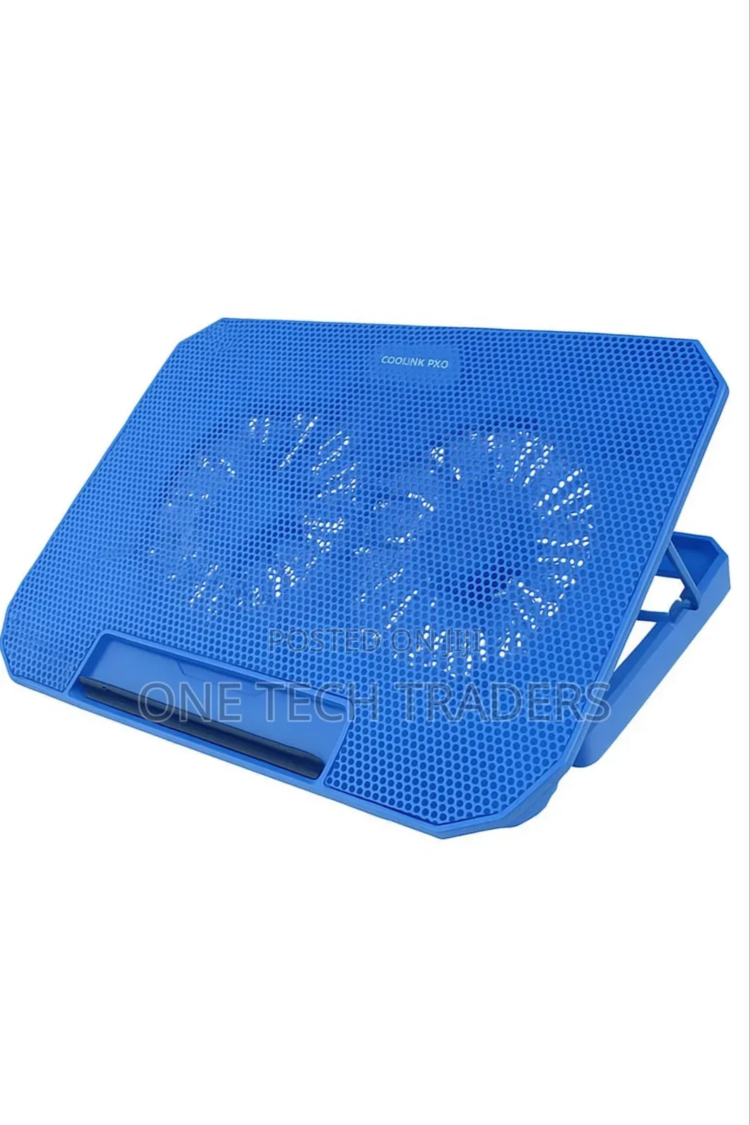 Adjustable Laptop Stand With Cooling Pad