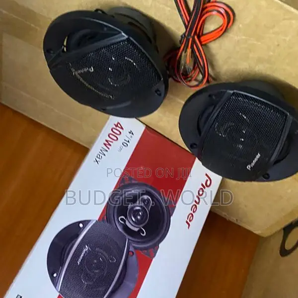 Pioneer TS-A1097S 4-Inch 3-Way Replacement Car Speakers