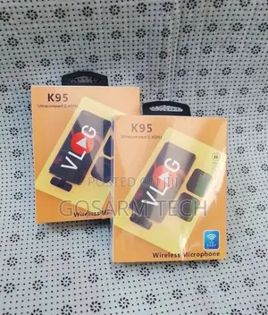  Wireless Lavalier Microphone for Smartphones