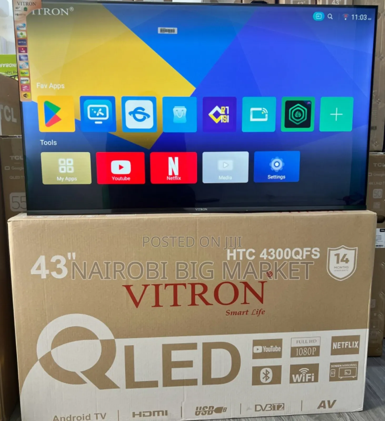 Vitron 43"QLED