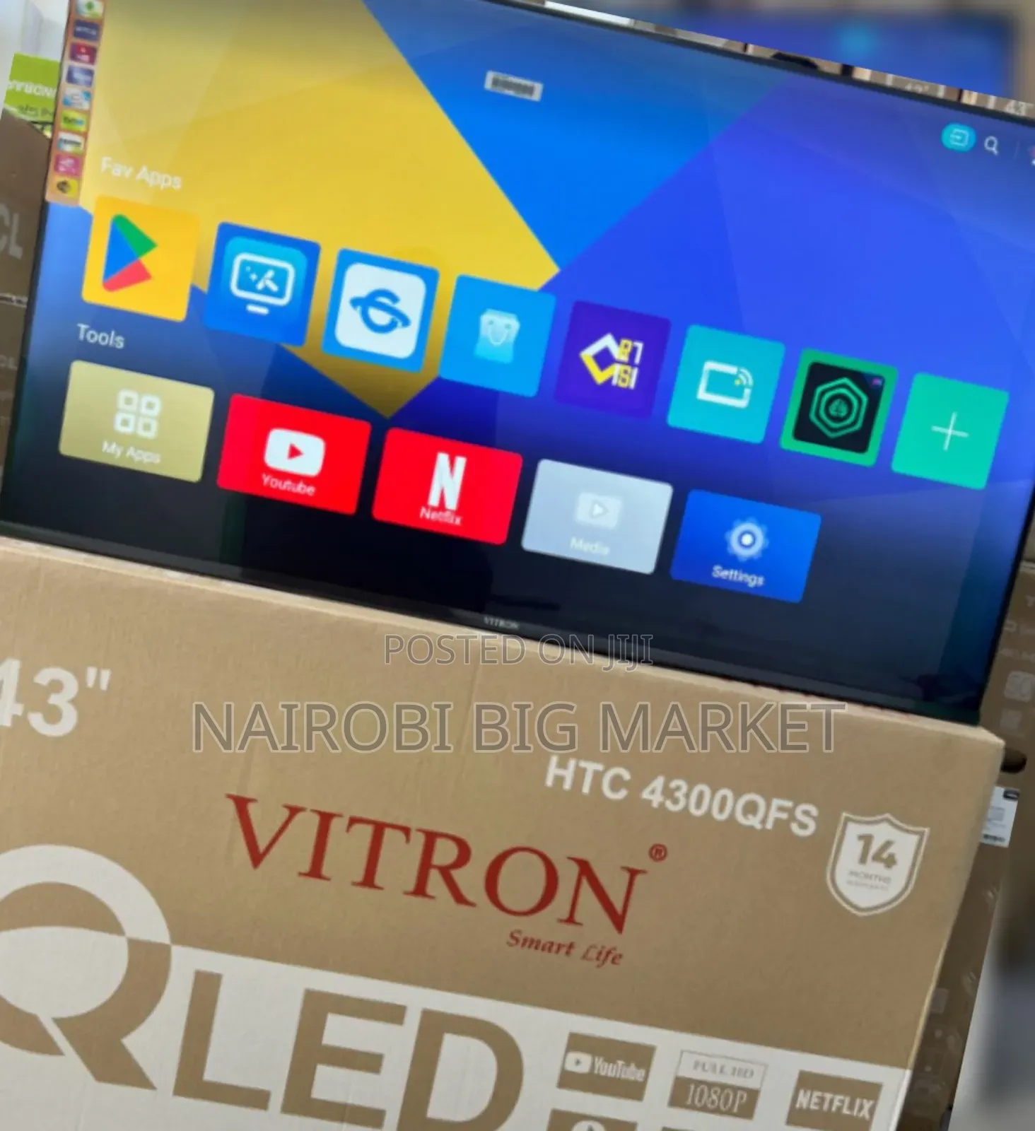 Vitron 43"QLED