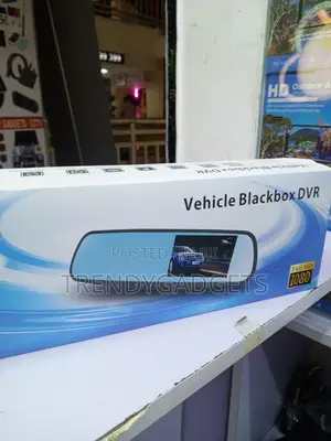 1080P Car Rearview Mirror DVR With Front Rear Cameras