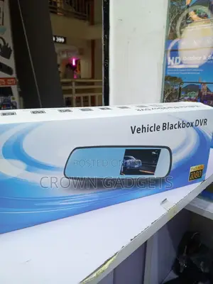 1080P Car Rearview Mirror DVR With Front Rear Cameras
