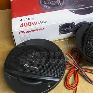 Pioneer TS-A1097S 4" 3-Way High-Quality Car Speakers