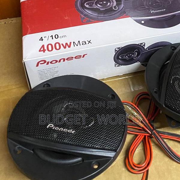 Pioneer TS-A1097S 4" 3-Way High-Quality Car Speakers