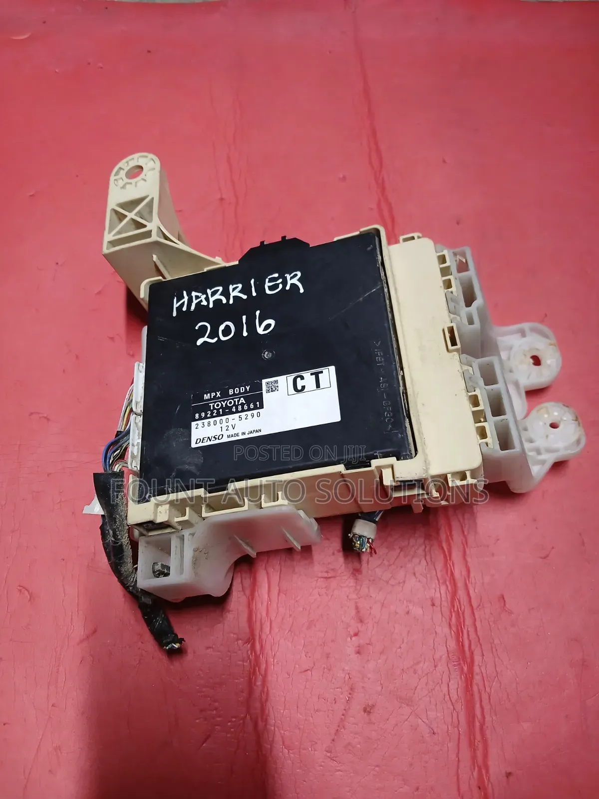 Fuse Box Toyota Harrier 2014