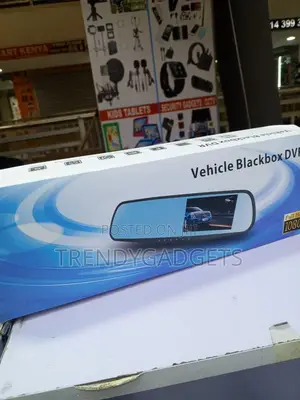 Vehicle Mirror Dashcam 1080P Dual Camera With Motion Sensor