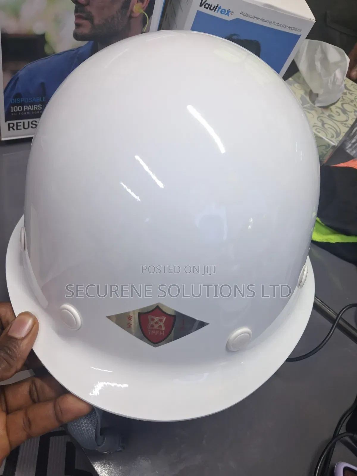 Fiberglass-Reinforced Plastic (FRP) Hard Hat