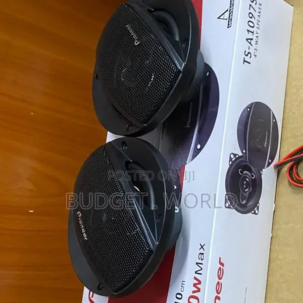 Pioneer TS-A1097S 4" 3-Way Compact Audio Speakers