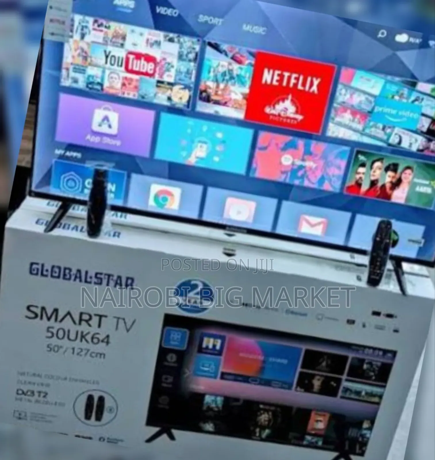 Globalstar TV 50" Smart Android