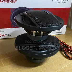 Pioneer TS-A1097S 4-Inch 3-Way Music Radio Speakers