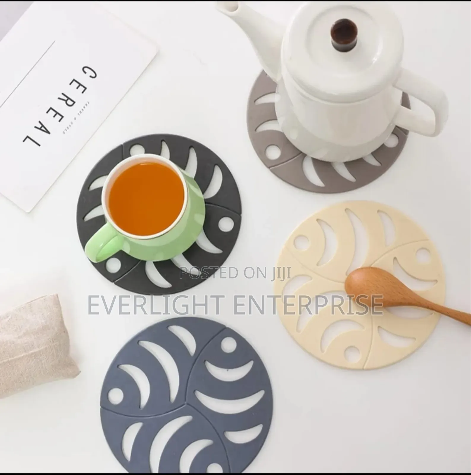 *Chic Nordic Silicone Coaster Mats