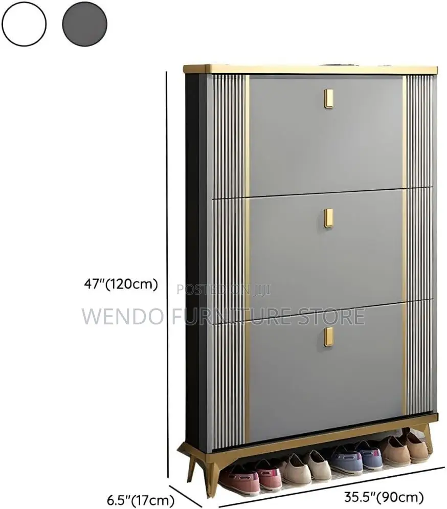 Modern Classic Shoe Storage Cabinet