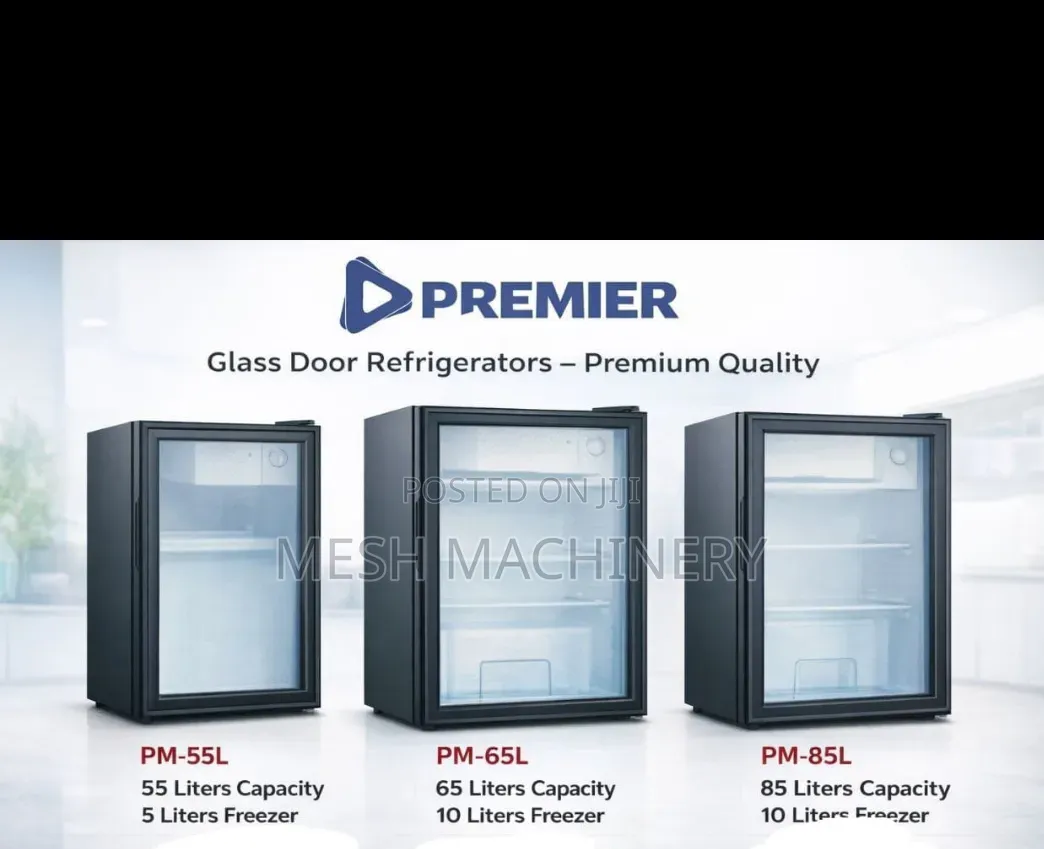 Quality Premier 65L Glass Door Refrigerator