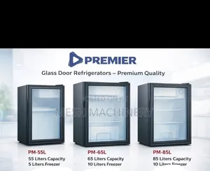 Quality Premier 65L Glass Door Refrigerator