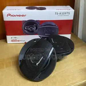 Pioneer TS-A1097S 4-Inch 3-Way Car Speaker System