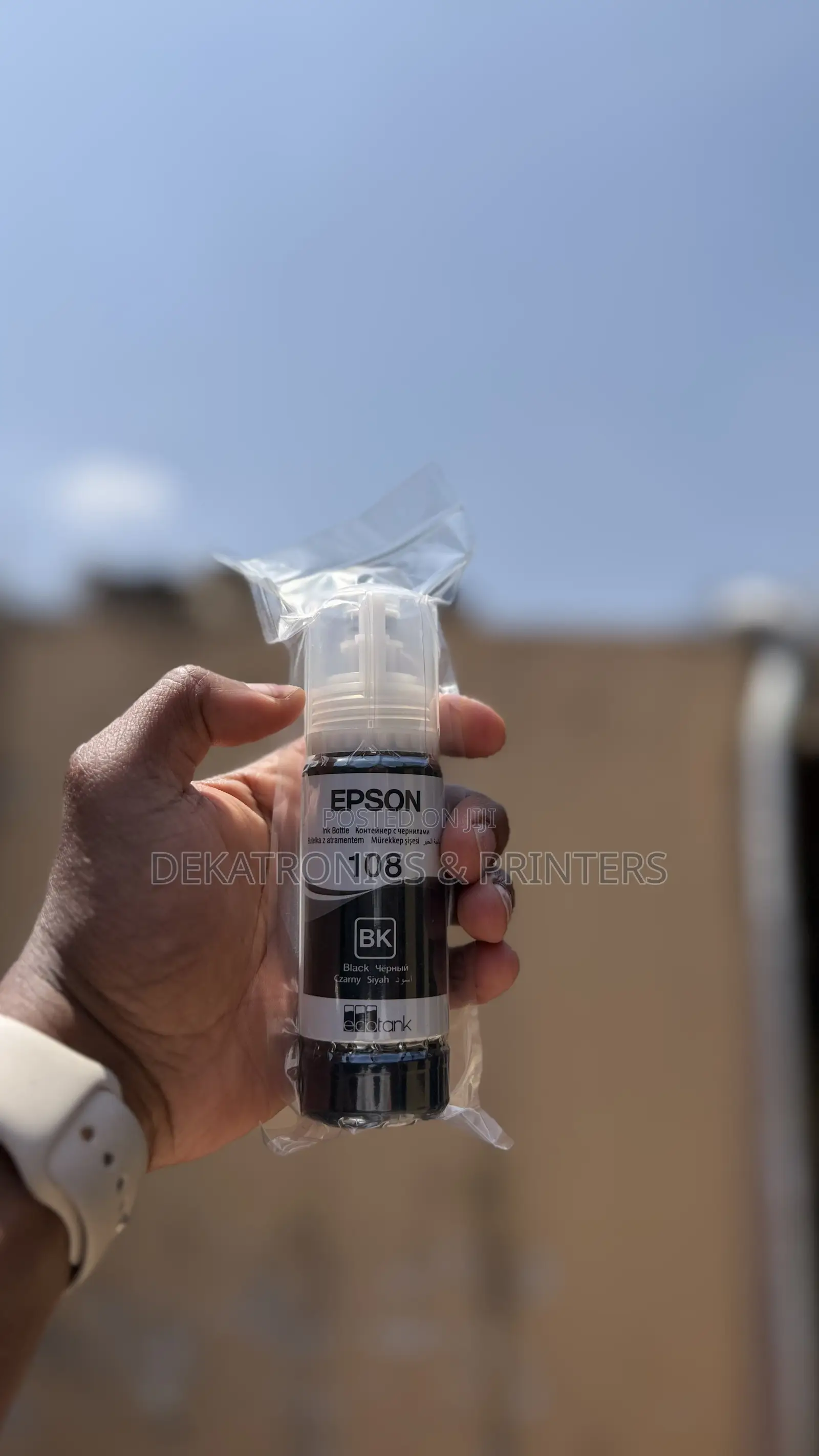 Epson 108 Black Original Ink