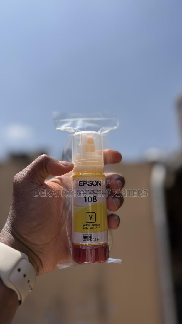 Epson 108 Yellow Original Ink - main view