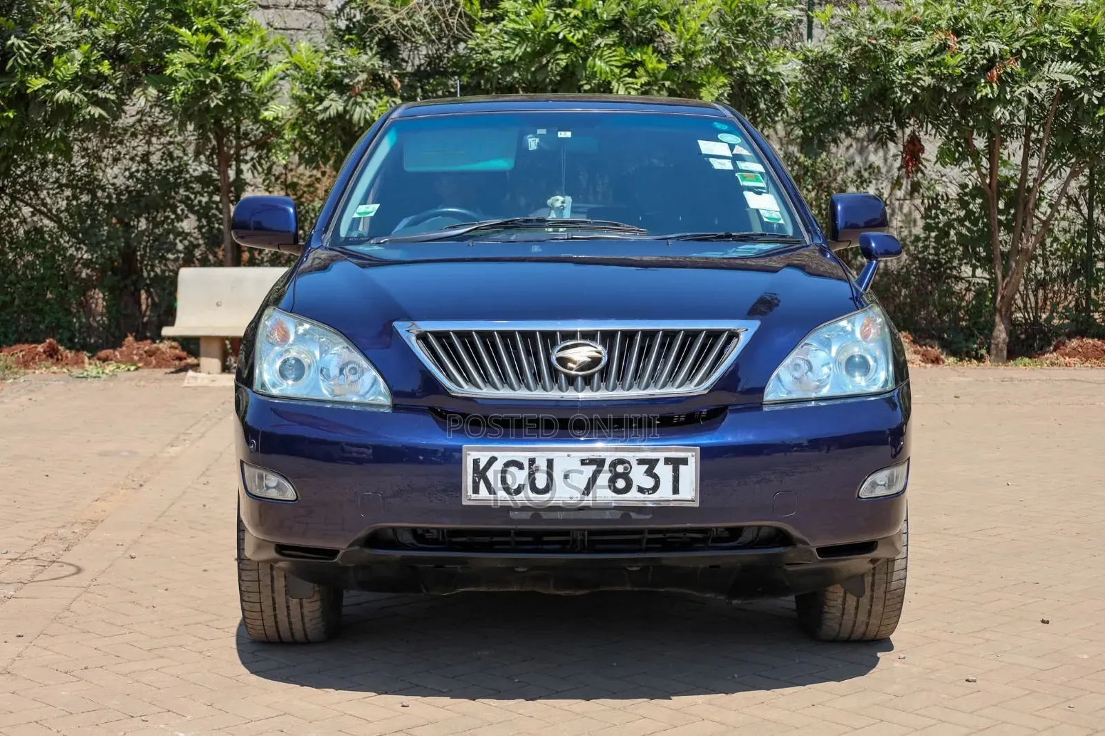 Toyota Harrier 2012 Blue