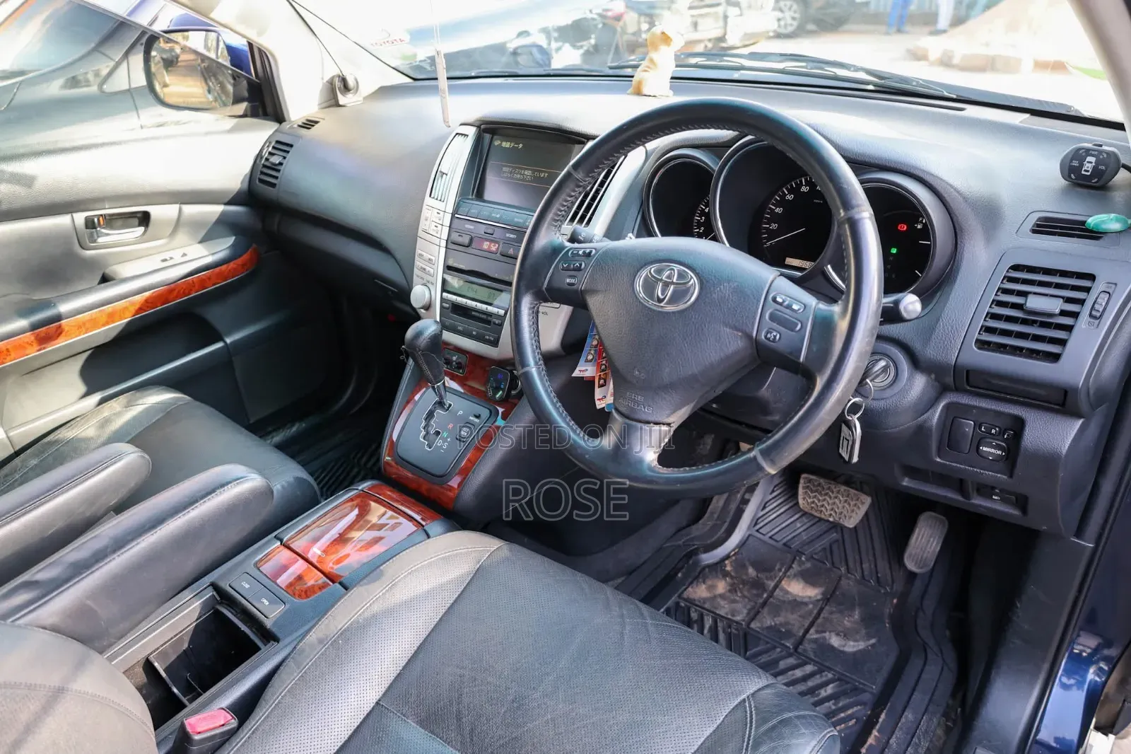 Toyota Harrier 2012 Blue