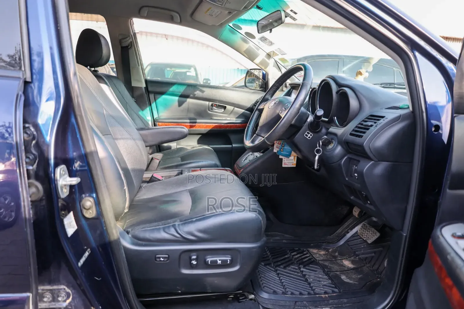Toyota Harrier 2012 Blue