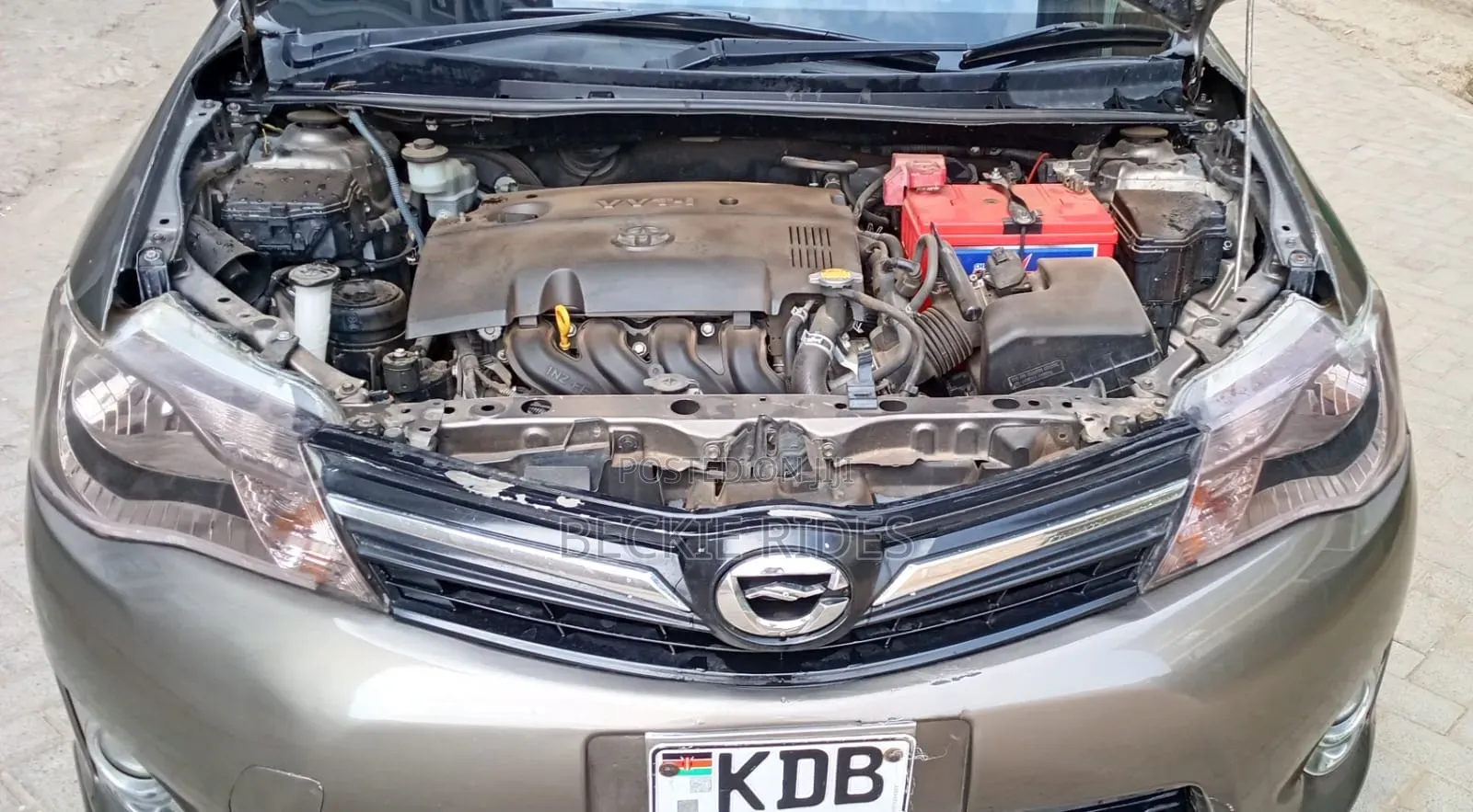 Toyota Corolla Fielder 2013 Gray