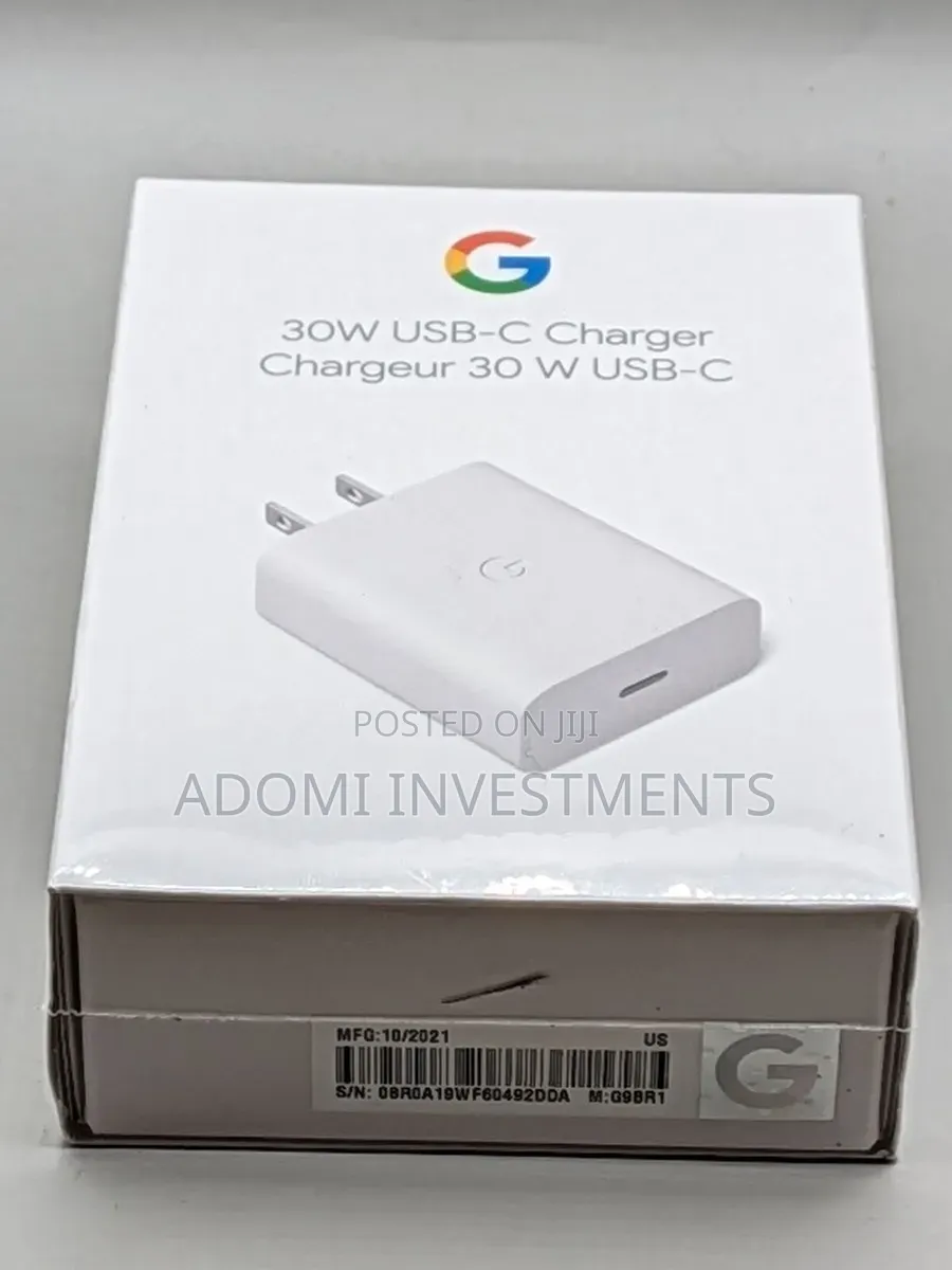 Google 30W USB-C Power Charger in White