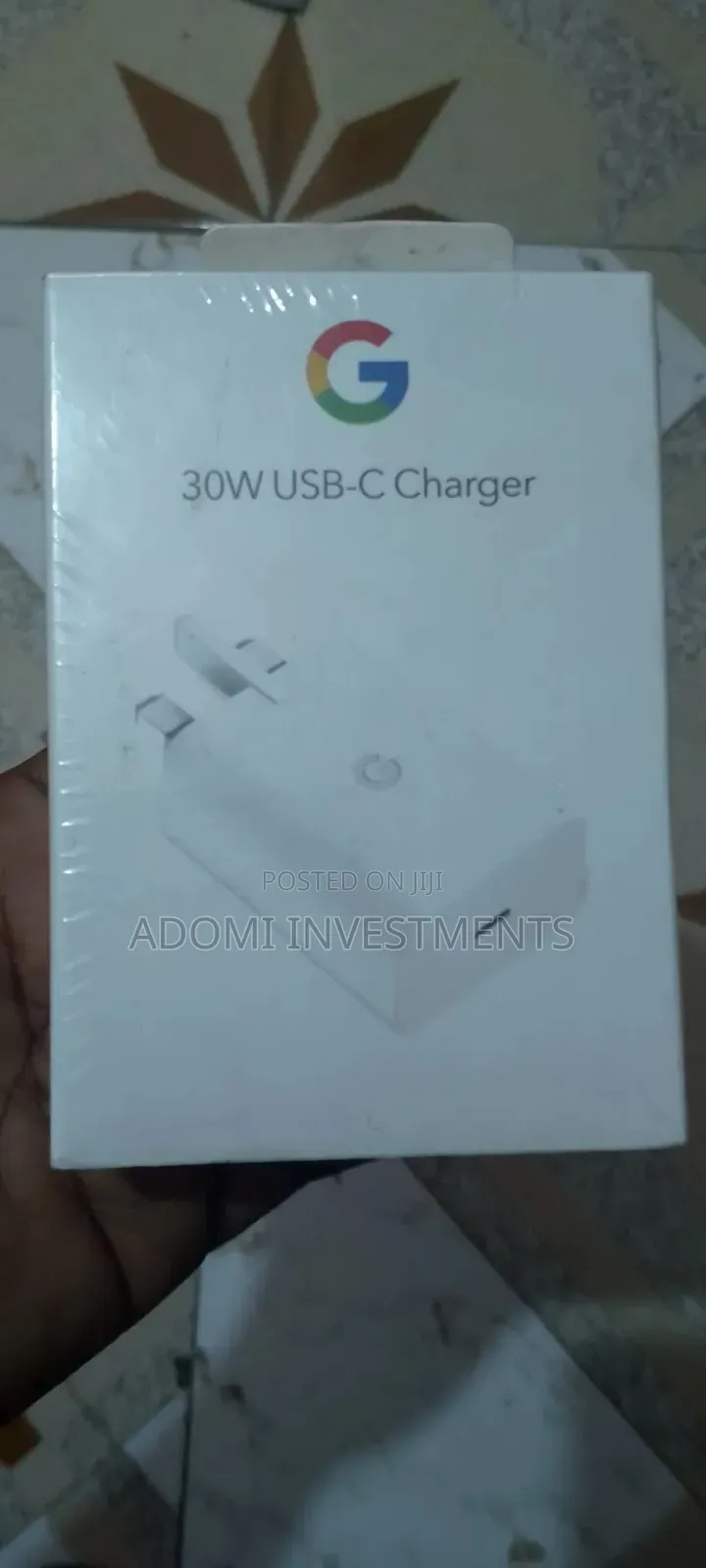 Google 30W USB-C Power Charger in White