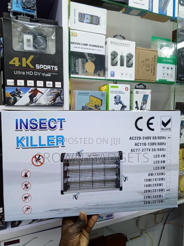 UV Insect Killer 20W Fly Trap for Kitchen Restaurant - thumbnail 2