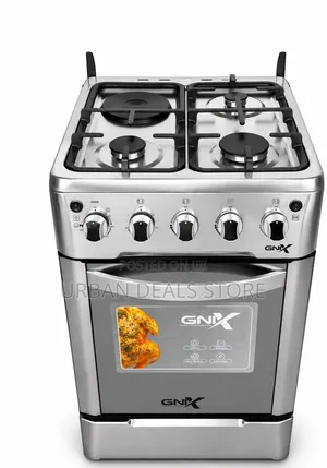 GNIX 50×50 Standing Cooker With Electric Oven
