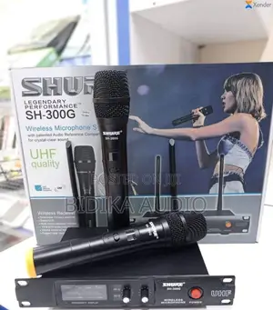 Shure SH-300G Professional 2-Channel Wireless Microphone System