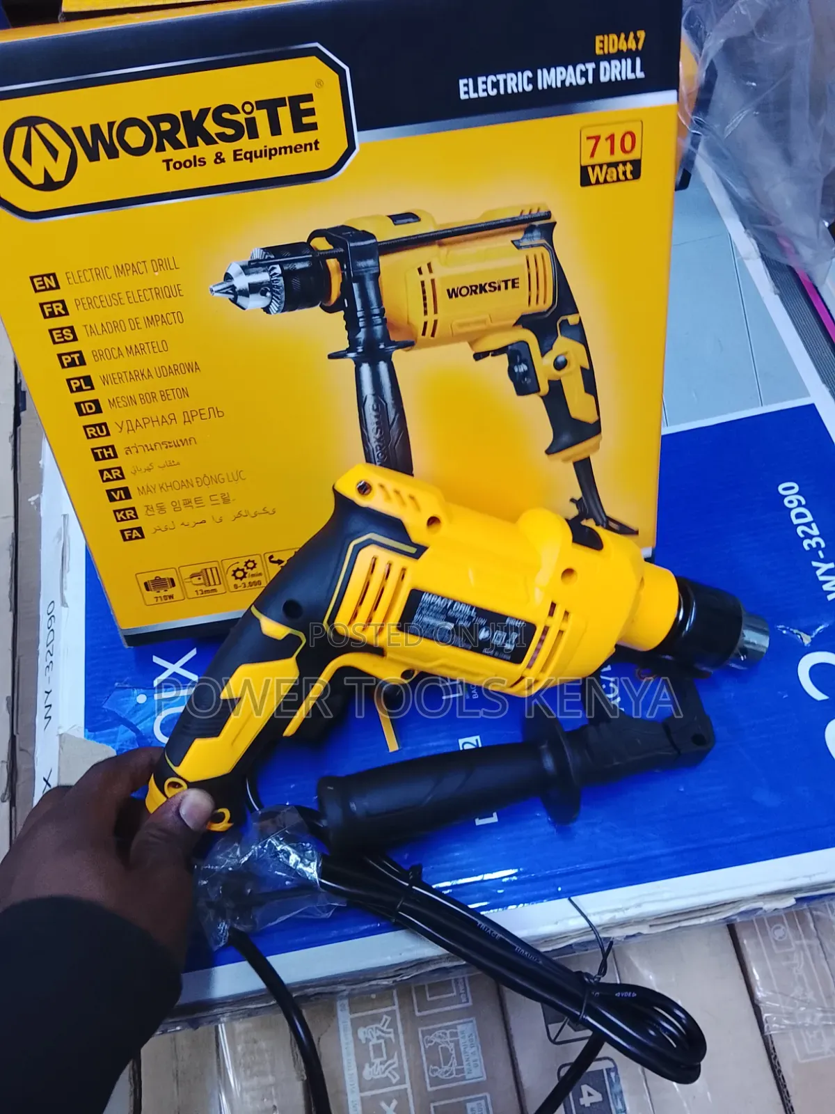Worksite EID447 Electric Impact Drill