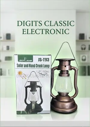 Solar and Hand Crank Lamp