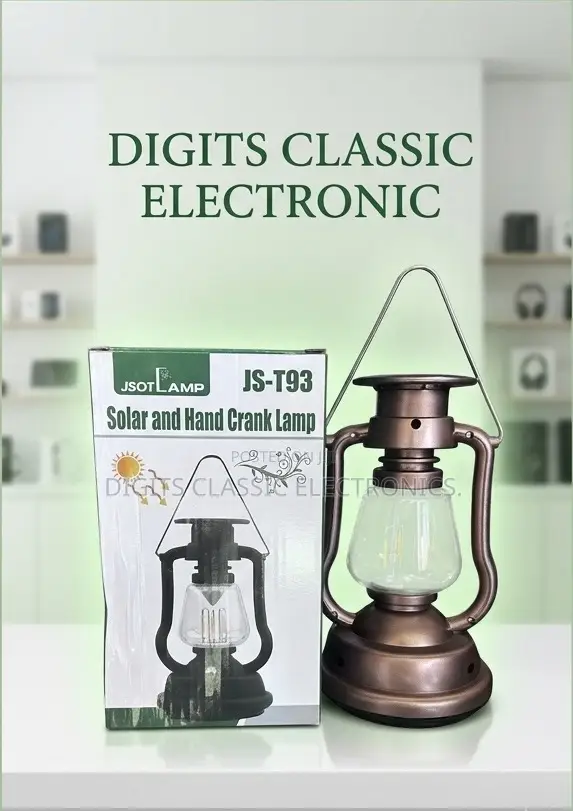 Solar and Hand Crank Lamp