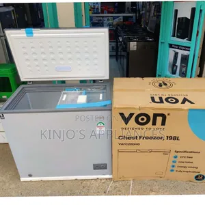 Von Chest Freezer 198Litres