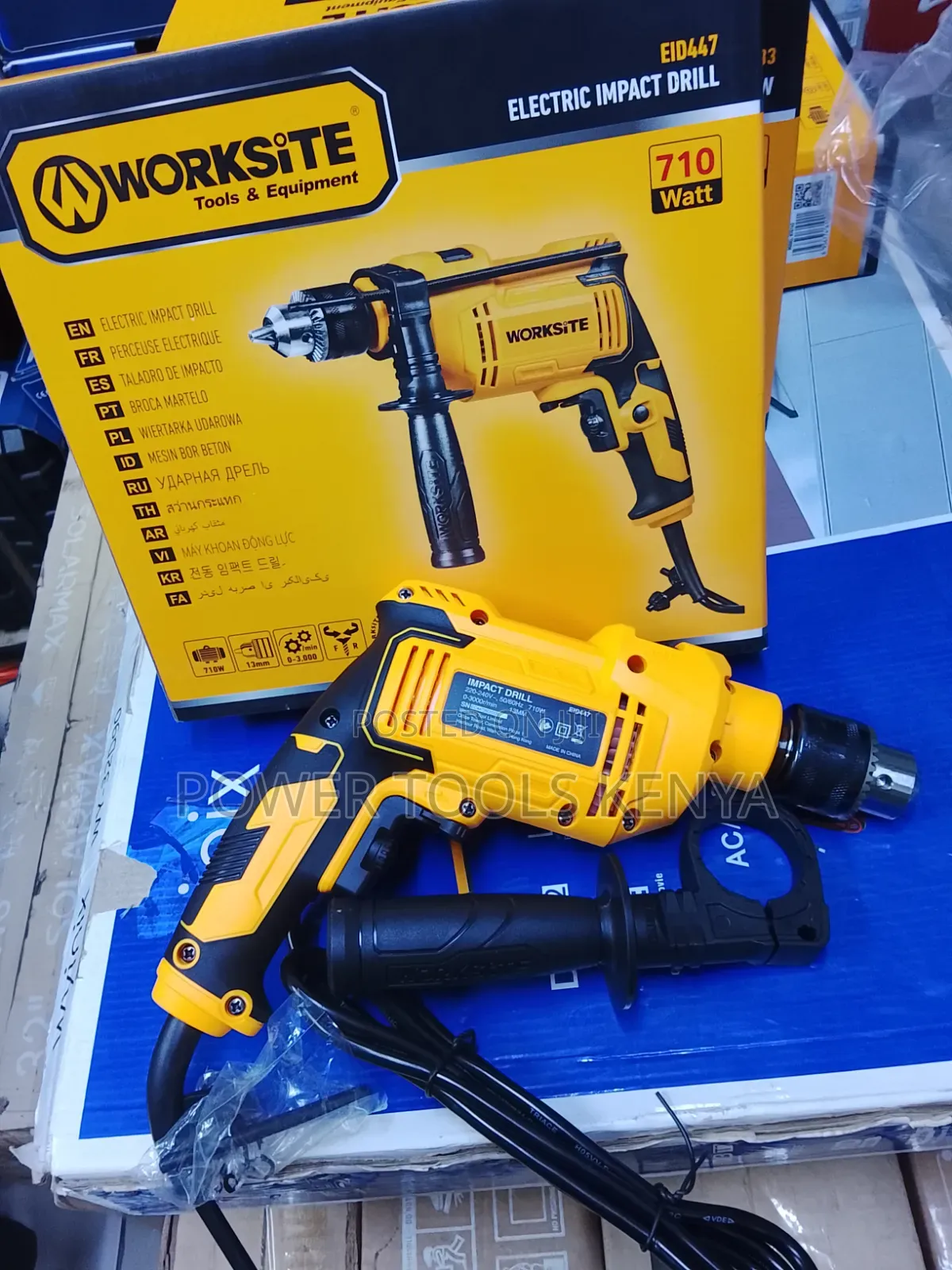 Worksite EID447 Electric Impact Drill