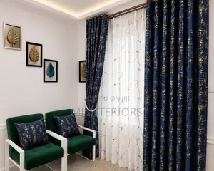 Premium Black Curtains for Modern Bedroom Window Decoration