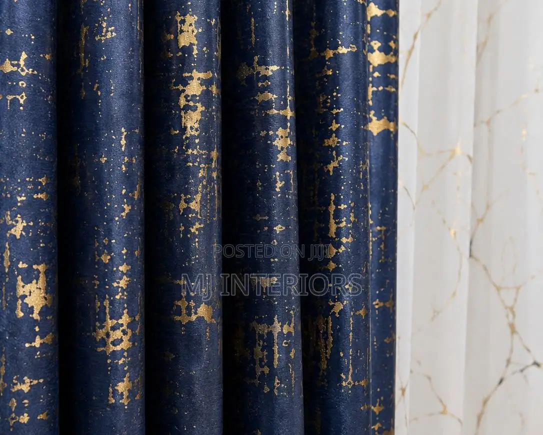 Premium Black Curtains for Modern Bedroom Window Decoration
