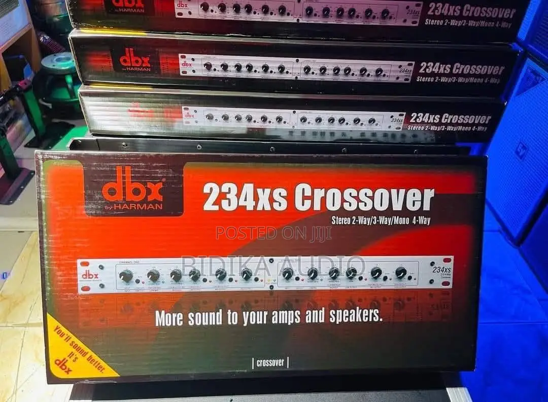 DBX 234xs Professional Electronic Audio Crossover (New With Box