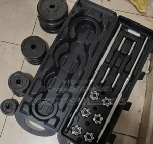 Colour Black Fifty KGS Dumbbell Set Complete Set