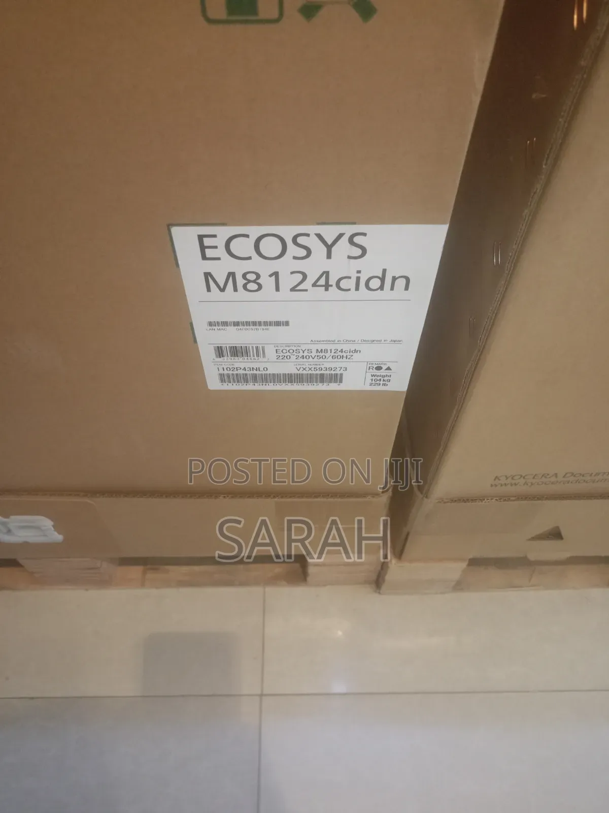Kyocera Ecosys M8124cidn