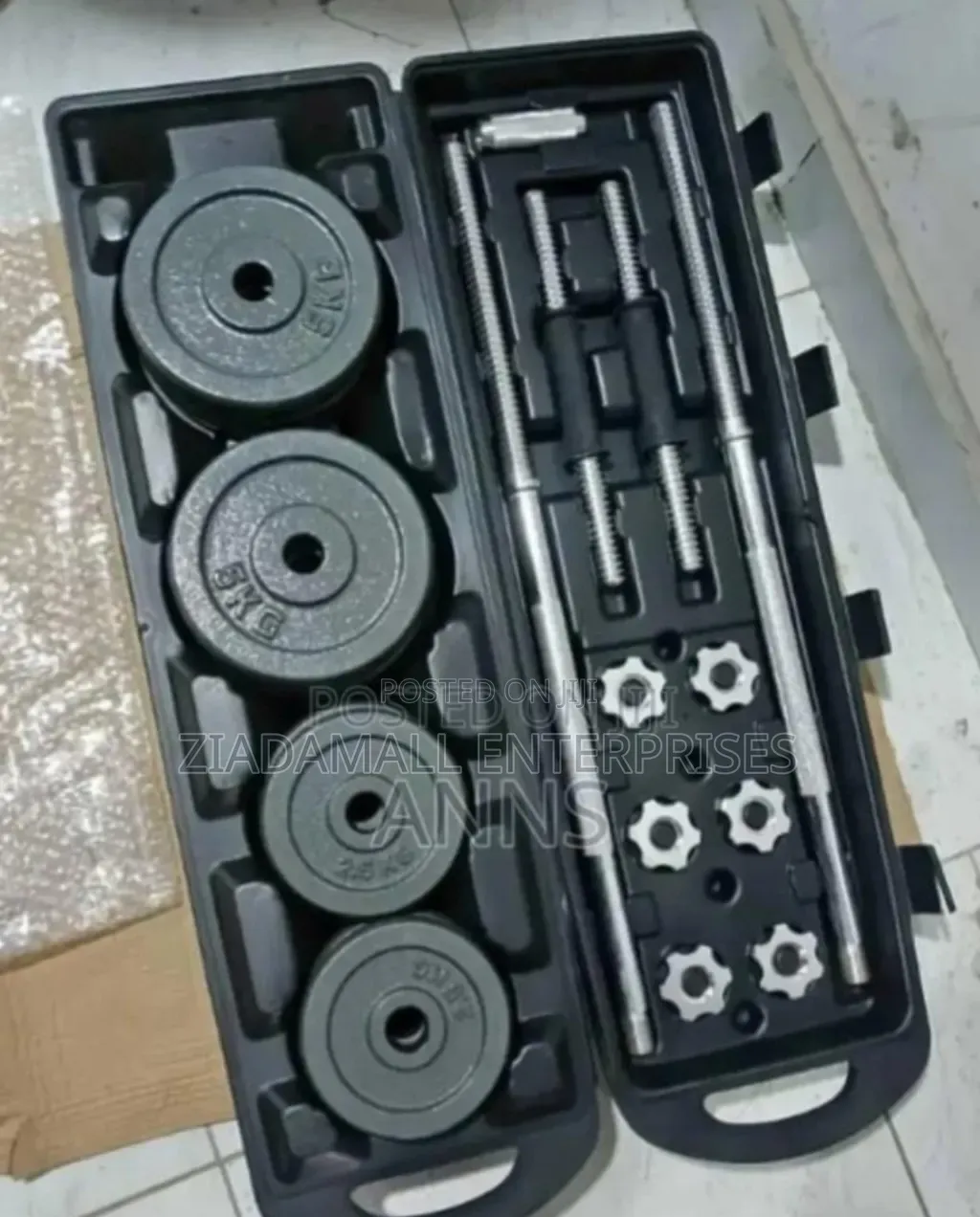 On Offer. Durable 50kgs Dumbells. Long Lasting. Gym Fitnes